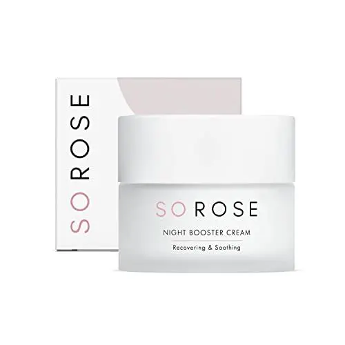 Produktbild: SOROSE Night Booster Cream | Ausgleichende & straffende Nachtpflege mit Phospholipiden, Hyaluronsäure & pflanzlichen Fermenten