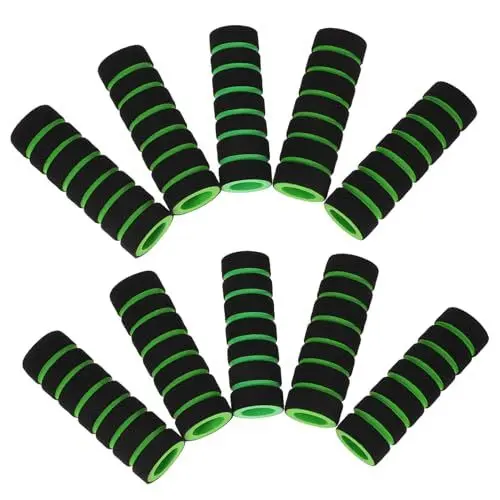 Produktbild: Sosoport 10 Stück Fitnessgeräte Schwamm Abdeckung Übungs Schwammrolle Beinstrecker Maschinen Abdeckung Fitnessstudio Ersatzteile Ab Trainingsmaschine Hülsen Schwamm Pads Übungs