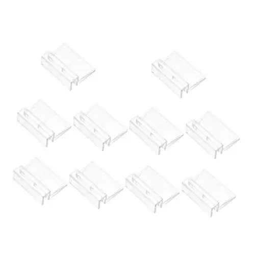 Produktbild: Sosoport 10st Halterung Für Die Abdeckung des Aquariums 10-gallonen-aquariumdeckel Klarer Stand Glasaquarium Deckelhalter Aquarienbedarf Halterungen Für Regale Fisch Rahmen Acryl