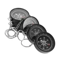 Produktbild: Sosoport 12 STK Schlüsselanhänger Hängend Keychain Gastgeschenke Für Kinder Kompass-schlüsselanhänger Geschenke Für Männer Mini-kompass Kompass Für Plastikbehälter Reisen Hochzeit