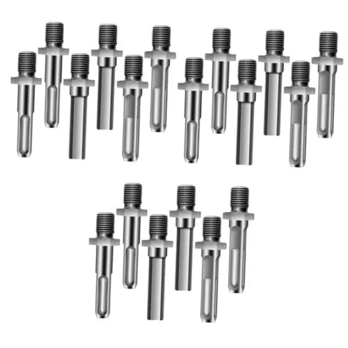 Produktbild: Sosoport 18 Stk Bohrer Verbindungs Stange Schlagbohrmaschine Adapter Spaltbohrschrauber Splitter-verlängerungsstange Für Bohrmaschine Stahl Elektrische Bohrmaschine Shunt