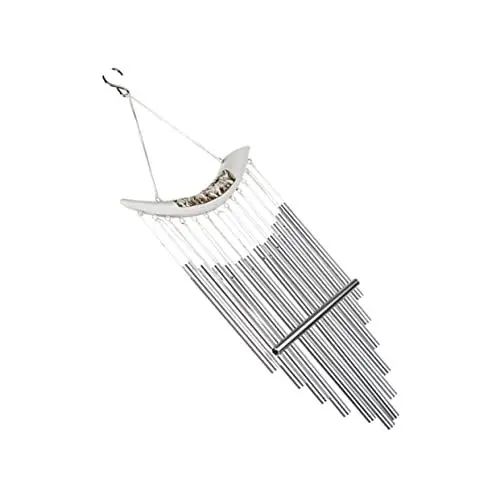 Produktbild: Sosoport Windspiel Aus Metallrohren – Einzigartige Hängende Windglocke Für Garten Terrasse Türdekoration