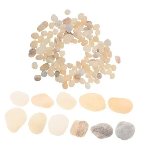 Produktbild: Sosoport 1 Jade-aquariumbodensand Kies Kiesel Dekorative Felsen Garten Kiesel Felsen Aquarienkies Natürlicher Polierter Zierkies Polierter Kies Topfpflanzendekorationen Aquariumfelsen Stein