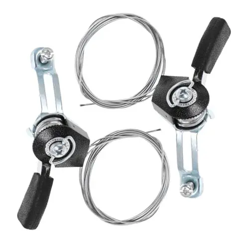 Produktbild: Sosoport Daumen-schalthebel Aluminium-reibungsschalthebel-set Fahrrad-gaszug Mit Einstellbarer Länge Einfach Zu Installieren Für