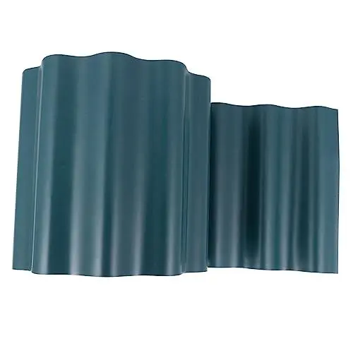 Produktbild: Sosoport 1 Rolle Garten Dekorativer Zaun Balkonpflanze Garten Rasen Kante Kanten Blumenrand Flexible Rasenkante Gartenzaunumrandung Garten Pflanzenzaun Gitterplatte Zaunlatten Plastik Green