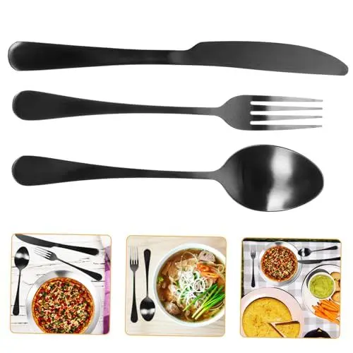 Produktbild: Sosoport Reisebesteckset Mit Löffel Und Tragbares Besteck Für Camping Outdoor Reisen Picknick Und Büro