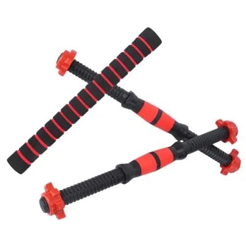 Produktbild: Sosoport 1 Satz Hantelstange Anschluss für Hantel Langhantel-Gewichtsset fitness-zubehã¶r fitness zubehör Glocken Hanteln hantel verbindungsstange Fitness-Accessoire Universal- Mutter