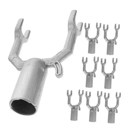 Produktbild: Sosoport 1 Satz Metallzweighalterung Baumrichtgerät Baumstütze Unterstützung Von Obstbäumen Obstbaumzweig-Requisiten Astspalier Baumstützgerät Zum Selbermachen Silver Aluminiumlegierung 8st