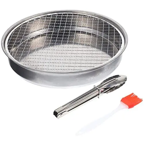 Produktbild: Sosoport Holzkohlegrill Tragbar Für Outdoor Camping Grillrost Aus Einweg Bbq Grill Ofen Mit Guter Luftzirkulation Für Sichere Grill Sessions