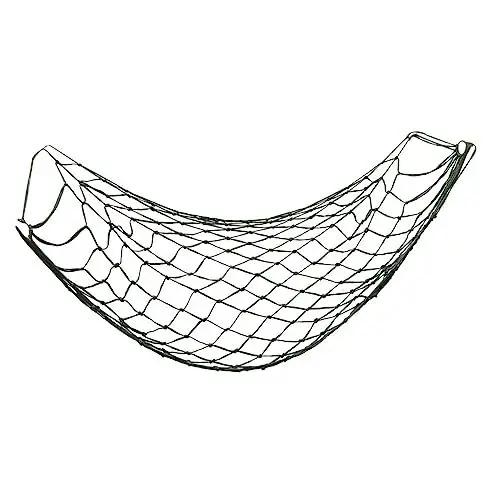 Produktbild: Sosoport 200x120cm Outdoor Nylon Seil Hängematte Schlafnetz Grob Tuck Net Verdicktes Mesh Bett Für Camping Wandern Reisen