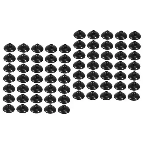 Produktbild: Sosoport 200 STK Saugnapf pumpsauger Luftsteinhalter Zubehör für Aquarium-Luftpumpen Fenstersauger Wasserpumpe Zubehör für Aquarien Saugnäpfe für Aquarienluftpumpen Ersatz Saugnäpfe Kabel