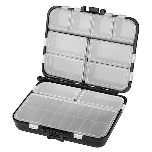 Produktbild: Sosoport 26Er Karton Köderbox Tasche für Angelgeräte wasserdicht Fächer Angelkoffer Behälter für Fanggeräte Meeresangeln Container Aufbewahrungskiste Angelbox Angelausrüstung Plastik