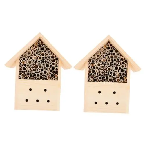 Produktbild: Sosoport Hängende Bienenzucht Werkzeug Holz Dekorative Marienkäfer Kabine Bienenzucht Shelter
