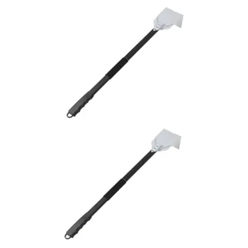 Produktbild: Sosoport 2St Kaminreinigungsschaber Holzbefeuerter Pizzaofen Griddle-Werkzeuge Grillspatel grillzubehör kaminbürste Bankschaber Kaminspatel Kaminzubehör sauber Waschmittel Haushaltsprodukte