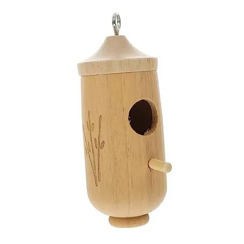 Produktbild: Sosoport 2 Stücke Hängen für Nesting Holz Outdoor Vogel Nest Garten Dekorative Vogel