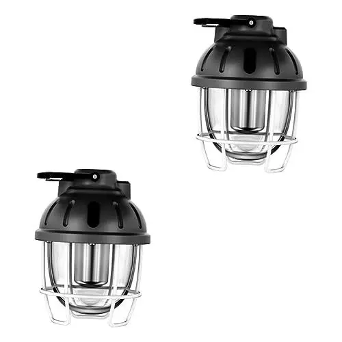 Produktbild: Sosoport 2St Lagerfeuer tragbare Zeltlampe aufladbare Campinglampe camping zubehör Campinglaterne Campingzubehör Handzeltlicht professionelle Campinglampe gebührenpflichtig handhaben Abs