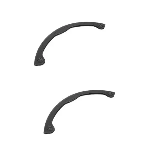 Produktbild: Sosoport 2St Snowboard-Schutzst Reifen Telefon Zubehör Skateboard Schutzstreifen Snowboard Schutzleiste Snowboarden Skateboard-Schutz Antikollisionsstreifen Oval Furnier