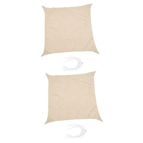 Produktbild: Sosoport 2St Sonnensegel dachbodenluke sonnendach Sun sail Schattenstoff makisenststoff sommenschirm markissen terrassendach Sun Care Sonnenschutz Schutznetz Markise Schattennetz Polyester
