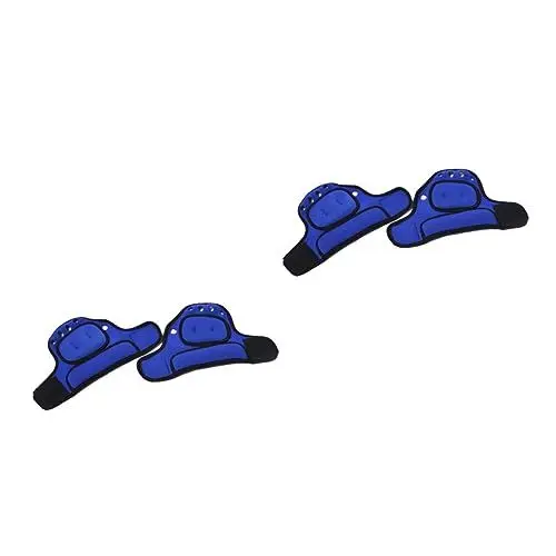 Produktbild: Sosoport 2 Paar Hand Fitness Gewicht Gewichtete Fingerlose Handschuhe Fitness-widerstandshandschuhe Trainingshandschuhe Zum Gewichtheben Jogging-gewichtshandschuhe Sandsack Fitnessgeräte
