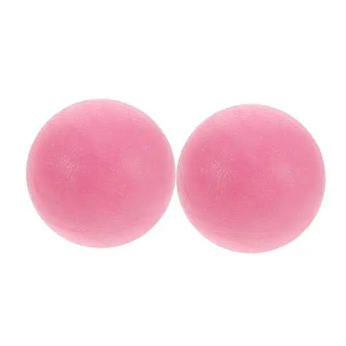 Produktbild: Sosoport 2 Stk Massagekugel Massageball Kleine Trainingsbälle Therapieball Fitness-ballstuhl Tiefenmassagegerät Fitnessball Schweizer Ball Geburtsball Trainingsgeräte Pilates-ball Tpe Rosa
