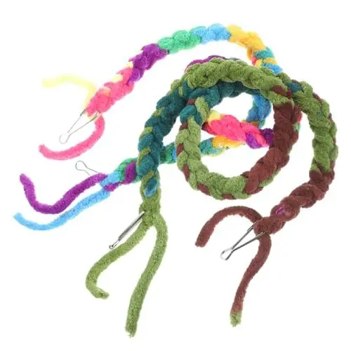 Produktbild: Sosoport 2 Stück Aquarium Landschaftsbau Ornament Einsiedlerkrebs Kletterspielzeug Einsiedlerkrebs Spielzeug Reptilienbecken Kletterseil Reptil Einsiedlerkrebs Seil Geckos Kletterseil