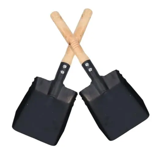 Produktbild: Sosoport 2 Stück Kleine Schaufel Grabenreinigungswerkzeug Schaufeln Schneeschaufel Gartenschaufel Zubehör Dachrinnenreinigungsschaufel Praktische Eisschaufel Outdoor-Werkzeuge