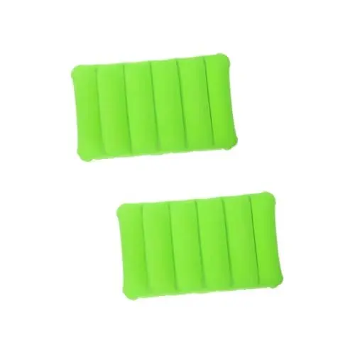 Produktbild: Sosoport 2stücke Aufblasbares Nickerchen-Kissen Für Reisen Ergonomisches Leichtes Schlafkissen Für Outdoor-Camping Tragbar Und Bequem Für Flugzeuge Und Autofahrten