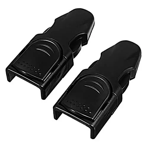 Produktbild: Sosoport 2st Flossenschnalle Flossenriemenschnallen Ersatzteile Für Tauchflossen Schnallen-schnappclips Ersatzbandschnallen Hüftgurtschnallen Zubehör Für STK Rucksack Clips Nähen