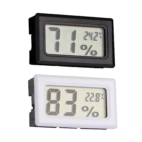 Produktbild: Sosoport 2st Heimhygrometer Feuchtigkeitsmesser Haushaltshygrometer Elektronisch Thermometer