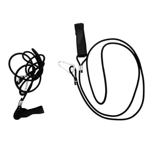 Produktbild: Sosoport 2stücke Kajak Paddelleine Elastische -sicherungsleine Für Kajak Boot Stretchable Kordel Für Outdoor-aktivitäten Lang Zum Sichern Von Paddeln Ausrüstung