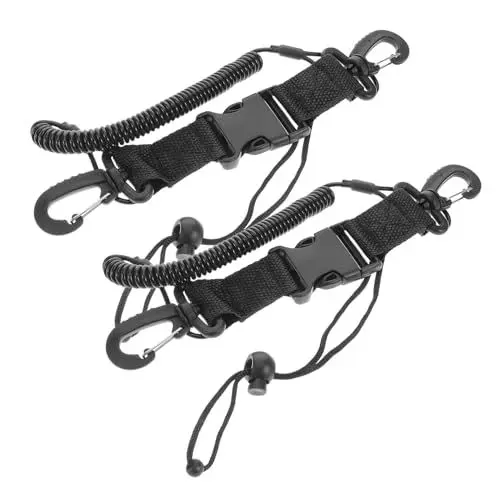 Produktbild: Sosoport 2st Tauchkameraseil Kameragurt Aus Seil Kamera-Lanyard Kamera-handschlaufe Tragbarer Kameragurt Kamera-handgriffriemen Kameragurt Mit Schnellverschluss Black Schleife