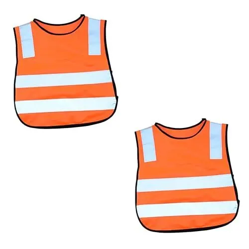 Produktbild: Sosoport 2st Warnweste Laufweste Reflektierende Sicherheitswesten Reflektierende Jacke Sicherheitsweste Für Kinder