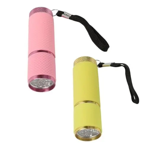 Produktbild: Sosoport 2stücke Taschenlampe Zur Fluoreszenzerkennung Led Maniküre Identifikation Lampe Erkennen Kosmetische Prüfung Stift