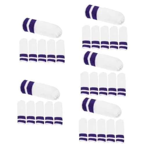 Produktbild: Sosoport 30 Stk Zur Reinigung Von Haustieren Hygienetücher Welpentücher Finger Ärmel Feuchttücher Zahnbürste Hundezahn-fingertücher Für Hunde Zubehör Katzen Und Hunde Nylon