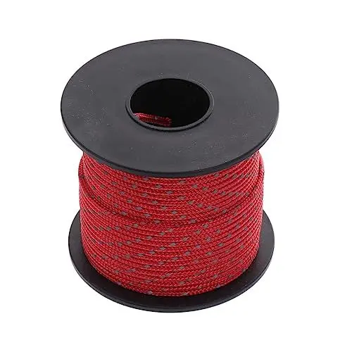 Produktbild: Sosoport 31m Zelt-fixierseil Reflektierendes Campingseil Wetterbeständig Robustes Abspannleinen Für Outdoor-aktivitäten Camping-reflektorschnur Zeltseil Tragbar Und Praktisch