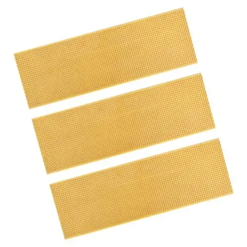 Produktbild: Sosoport 3stücke Tiefen-honigwaben-basisplatten Für Bienenstöcke Hochwertige Kunststoff-honigwaben-grundlage Wiederverwendbar Und Langlebig Für Bienenzucht