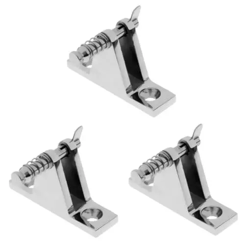 Produktbild: Sosoport 3 Stücke Boot Baldachin Fitting Für Marine Boot Edelstahl Boot Markise Zubehör Kajak Baldachin Fitting
