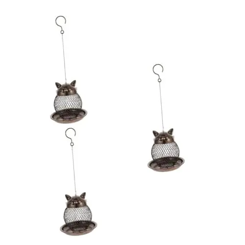 Produktbild: Sosoport 3St Outdoor- Kolibri-Futterspender aus Metall Futterhäuschen für Kolibris vogelfuttersäule zum aufhängen vogelfutterhaus hängend vogelfutterhaus zum aufhängen Vogelfütterer