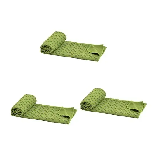 Produktbild: Sosoport 3St Pilates-Decke warmhalte Fitness Matte Gym mat gleitschutz Fitness Pads Yoga Matte Fitnessmatte handtücher Yoga-Essen Decke für Keine Yogamatte Schweiß aufnehmen Yoga-Handtuch
