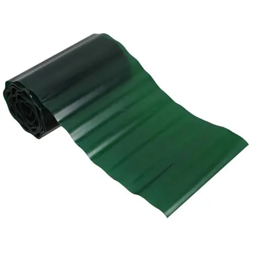 Produktbild: Sosoport 3 Rollen Zaunzaun Hundezäune Dekorative Zäune Gartenzaunumrandung Gartenzäune Landschaftseinfassung Gartenbeeteinfassung Zaunkante Pflanzenbeet-Grenze Beetränder Green Hdpe-pp