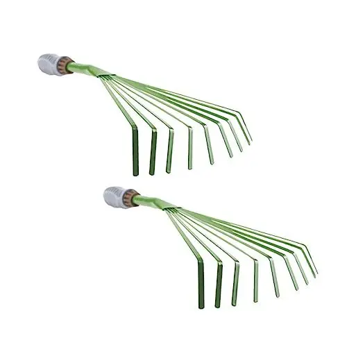 Produktbild: Sosoport 4 Stück Gartenrechen Bodenrechen Grubberrechen Grubberrechen Gartenrechen Bodenrechen Rechen