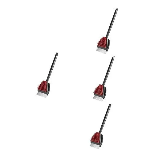 Produktbild: Sosoport 4 Stück Grill-Reinigungsbürste grillputz bürste grill reinigen bürste Grillbürste für den Außenbereich Außengrill grillreiniger für grills grill reinigungswerkzeug draussen Schaber