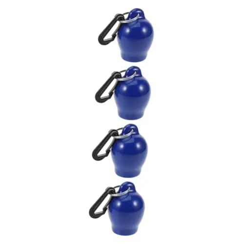 Produktbild: Sosoport 4 Stück Tauchatemregler Atemreglerschutz Für Taucher Tauchzubehör Tauchreglerhalter Für Tauchregler Atemreglerhalter Für Tauchgeräte Mundstückhalter Kunststoff Blue
