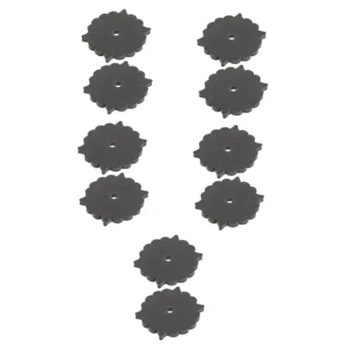 Produktbild: Sosoport 5 Sätze Angelrolle Angeln Zubehörteile Fliegenbinder Zubehör Fliegenfischen Zubehör Werkzeug Aufbewahrung Für Fliegenbinden Fliegenfischen Vorfachhalter Schaum Black 2 Stück * 5
