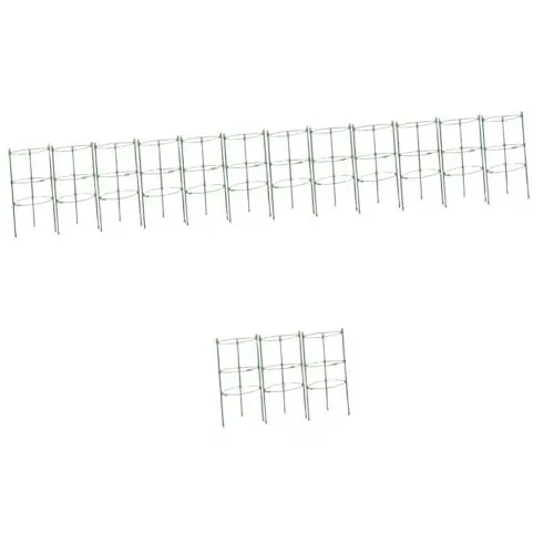 Produktbild: Sosoport 5 Sets Kletterpflanzen Rankgitter Tomatenpflanzen Stütze Entzückende Pflanzenstützen Gurken Stütze Pfingstrosen Stützgitter Für Kletterpflanzen Stiel Ranken Rankgitter