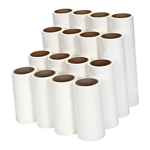 Produktbild: Sosoport 5 Stück 60 Blatt Reinigungsband Abreißbares Klebriges Papier Reinigungsband Für Entfernerrollen Fusselrollen Zubehör