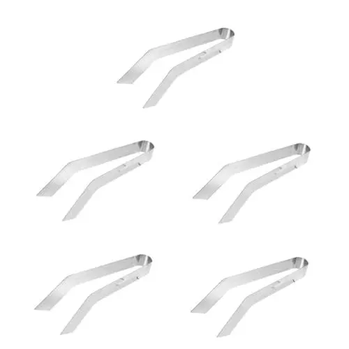 Produktbild: Sosoport 5 Stück Transplantationszangen Praktische Pflanzenzange Praktisches Pflanzenwerkzeug Gartenpflanzenzange Praktische Transplantationszange Metallpflanzenzange Gartenzubehör