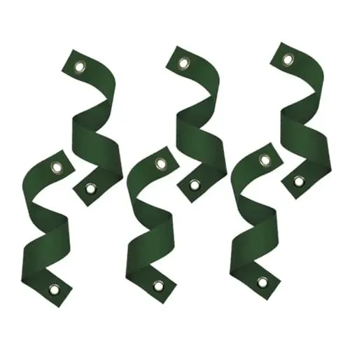 Produktbild: Sosoport 6St Baumgurte für den Gartenbau Baumstützband Hurrikan-Baumgurt Baumseilunterstützung Baum Seil pflanzenschutz gartenzubehör Baumriemen zum Abstecken Baumschaukelgurte Nylon Green
