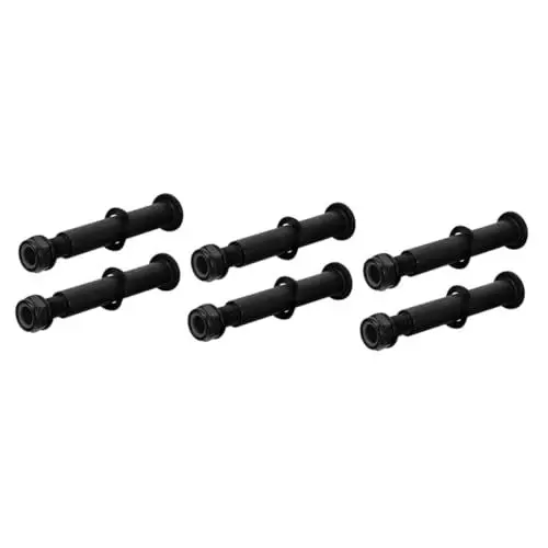 Produktbild: Sosoport 6 STK Fitness-Crosstrainer gewalzte Stahlschrauben Zubehör für Ellipsentrainer Rollstahlschraube Fixierungsschraube Befestigungsschrauben aus Stahl Schraube für Fitnessgeräte