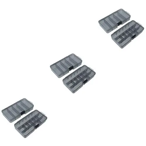 Produktbild: Sosoport 6 STK Köderbox Organisator Für Fischköder Fall Für Fischköder Angelwerkzeug Köderablage Halter Für Fischköder Behälter Für Angelköder Geschenk Pp-Kunststoff Ablagefach Köder Locken